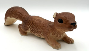 Vintage Climbing Wall Hanging Ceramic Squirrel 14" Made In Japan