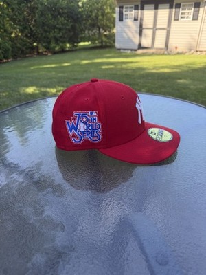 New York Yankees 75th Anniversary Patch New Era 59Fifty Fitted Hat 7 1/4