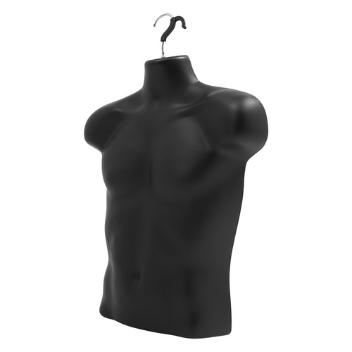 5 PIEZAS Maniquí Masculino Torso Maniquí Cuerpo Torso con Ganchos Hueco Espalda Cuerpo Torso - Imagen 13 de 20