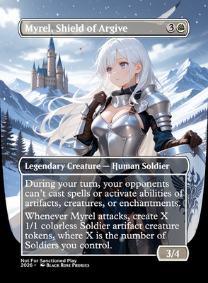Myrel, Shield of Argive - MTG Anime Playtest Not For Sanctioned Play