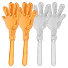  4pcs Hand Clappers: Noise Makers For Party Supplies - photo Prop For Birthday