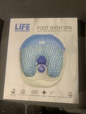 Foot Bath Spa with HEAT , Bubbles and Massage