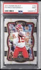 2017 PANINI SELECT #103 PATRICK MAHOMES II ROOKIE RC PSA 9