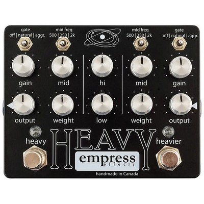 Empress Effects Heavy DualChannel Distortion Guitar Effects Pedal