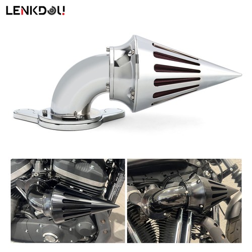 Spike Cone Air Cleaner Intake Filter For Harley Touring Road Electra Glide 08-16 - Picture 6 of 10