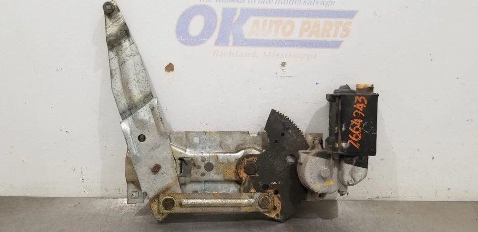 68 CADILLAC DEVILLE 2 PUERTAS CONVERTIBLE CUARTO VENTANA REGULADOR CONDUCTOR IZQUIERDO Foto 2 de 4