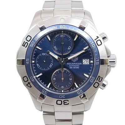 TAG HEUER CAF2112 Aquaracer Navy Dial Automatic Stainless Steel Men’s FS