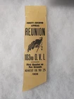 103rd OHIO INFANTRY 1908 GAR CIVIL WAR VET GRAND ARMY REPUBLIC REUNION RIBBON