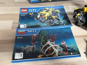 LEGO® City Deep Sea Submarine / Set 60092 | Used