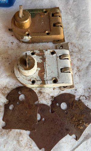 Segal Solid Bronze Double Cylinder Deadbolt – Max Security VINTAGE QTY TWO WKEYS
