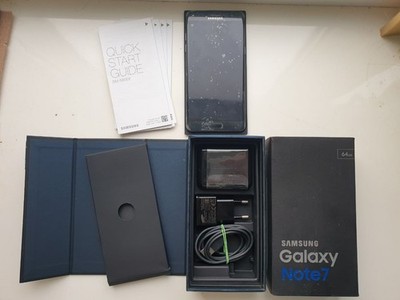 Samsung Galaxy Note 7 SM-N930FD Duos Black Onyx, 64GB, Rare collector, BOX