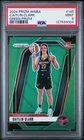 CAITLIN CLARK 2024 PRIZM GREEN PRIZM ROOKIE RC #145 PSA 9 MINT! FEVER WNBA IOWA!