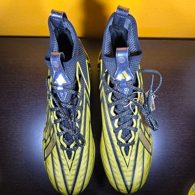 adidas Freak 23 Inline Football Cleats Core Black Gold Men display picture 1