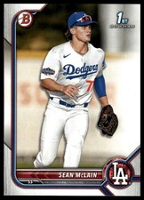2022 Bowman Draft #BD-50 Sean McLain