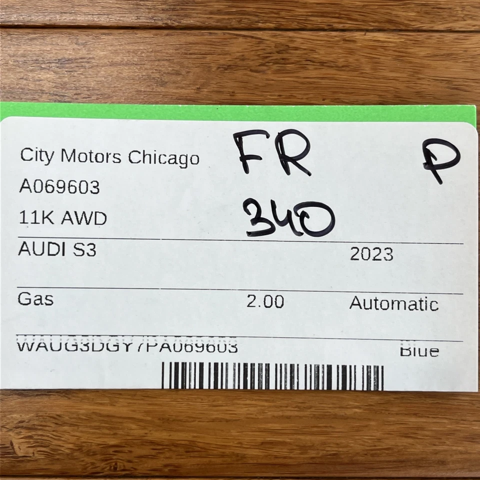 2017-2024 Audi S3 8Y Front Right Lower Control Arm 11K Miles 81A407152F OEM PH - Image 2 of 4