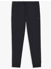 Image of BOSS Mens Closed Hem Fleece Jogging Bottoms Dark Blue