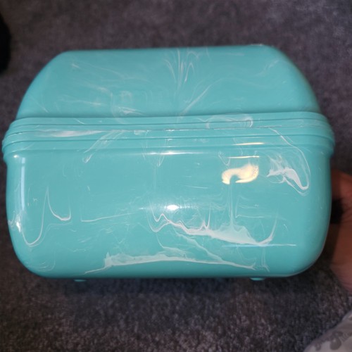 CABOODLES Astuccio Cosmetico Organizzatore Gioielli Schiuma di Mare Marmo Raschietto su Angolo - Foto 4 di 11