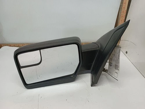 Black Driver Left Side View Mirror Power Heated from 2014 F150 12389417