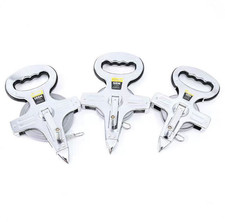 30M 50M 100M Tape Measure Open Reel Stainless Steel Silvery Hull Measuring~