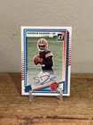 2025 Panini Donruss Shedeur Sanders Rated Rookie Auto /199