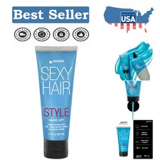 Non-Flaking Styling Gel for All Hair Types High Hold, Unscented Formula