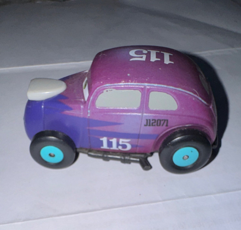 Mattel Disney Pixar Cars Diecast Car #115 J12071 Purple/Blue 2021