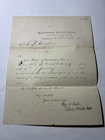 1865 KENTUCKY 12th US Colored Heavy Artillery Regiment Quartermaster Document