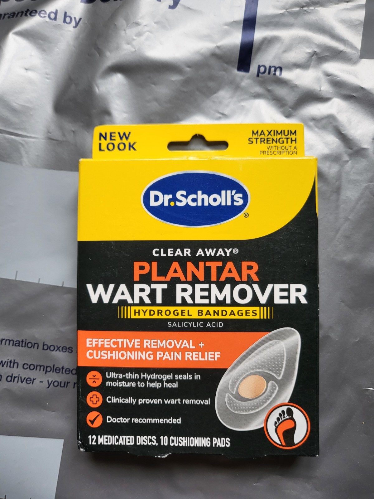 Dr. Scholl’s® Plantar  Verruca Wart Remover with Hydrogel Technology 12 plasters