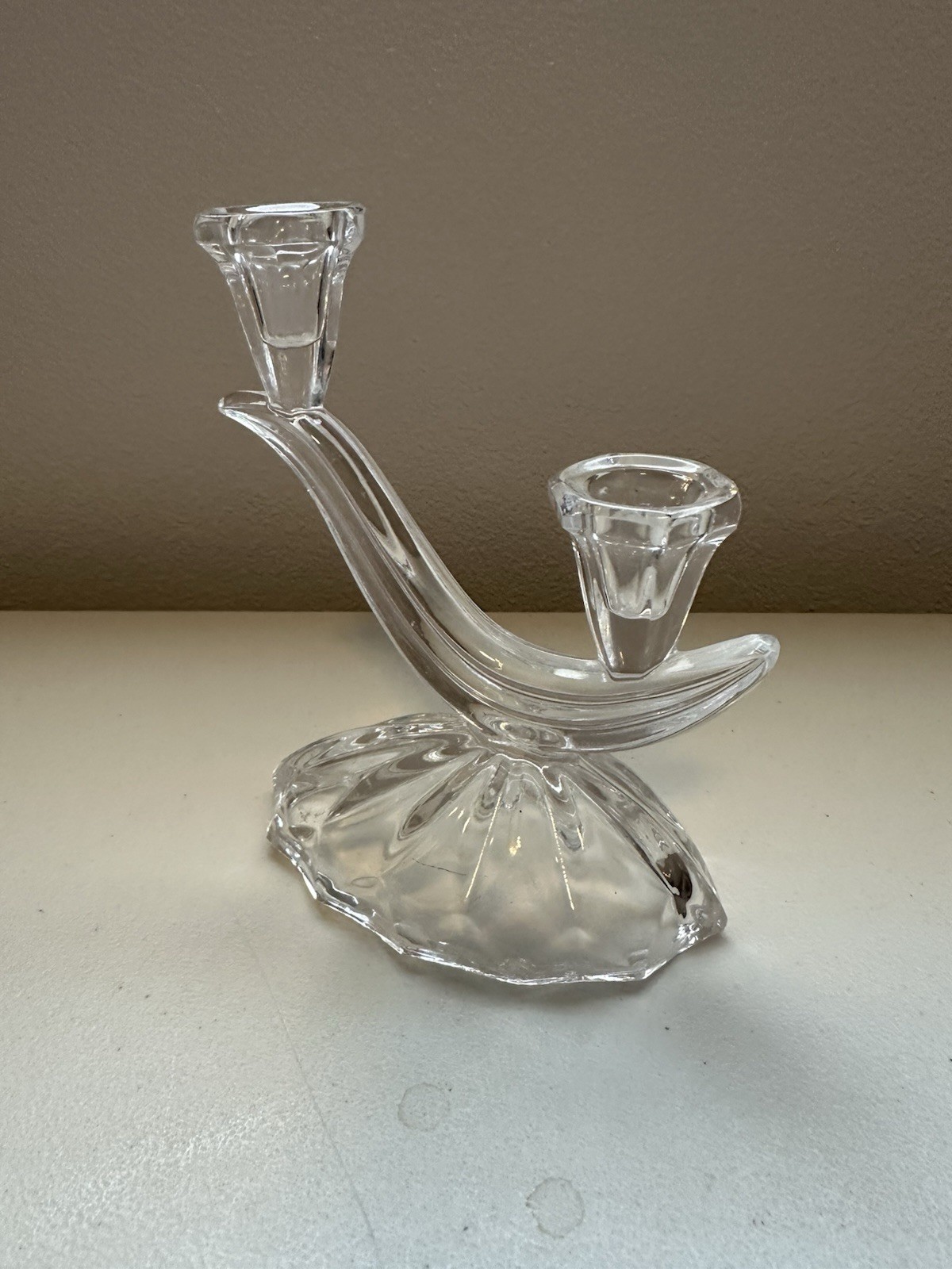 6 Inches Tall And 5 Inches Wide Holds 2 Taper Candles
