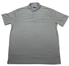 Callaway Golf Polo XXL Gray Opti Dry Golfing PGA Tour Stretch Performance