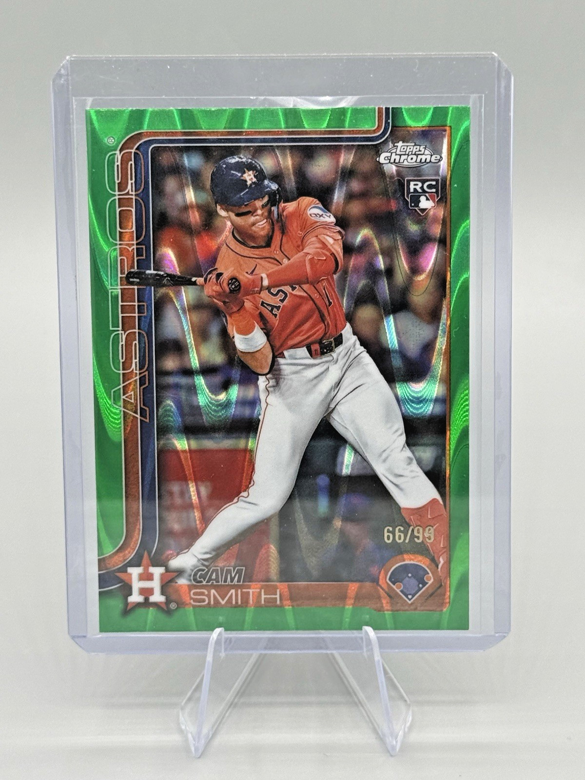 2025 Topps Chrome Update Series - Cam Smith #USC145 Green Wave Refractor /99