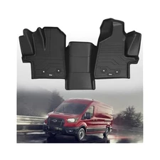 Custom Fit Front Floor Mat, 2022,2024 Van, Easy Clean, Durable Design