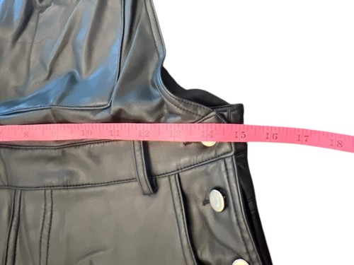 Salopette Brooklyn Karma ecopelle donna taglia small nera elasticizzata morbida accogliente - Foto 9 di 16