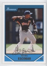 2007 Bowman Draft Prospects Futures Game Alcides Escobar #BDPP90 9k7