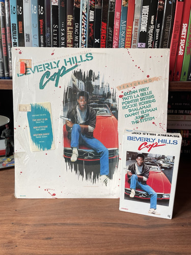 Beverly Hills Cop Lot Vinyl Soundtrack And Betamax Bundle - Picture 1 of 5