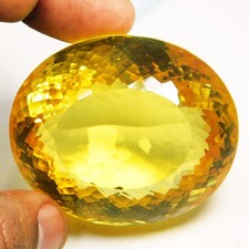 Natural Yellow Citrine 473.10 Ct Ravishing Color OVAL CUT Certified Gemstone