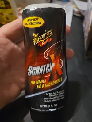 Meguiar's SCRATCH-X, Fine Scratch and Blemish Remover, 7 Fl. Oz.