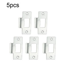 Brand New Striker Plate Door Strike 5/10pcs Door Strike Silver Striker Plate