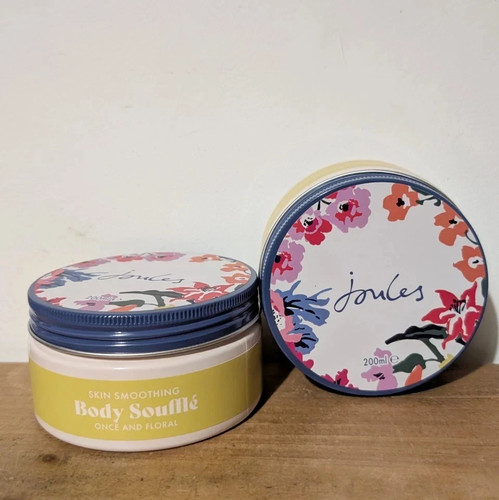 Joules Once & Floral Smoothing Body Souffle 200ml Bergamotte & Clementine Neu