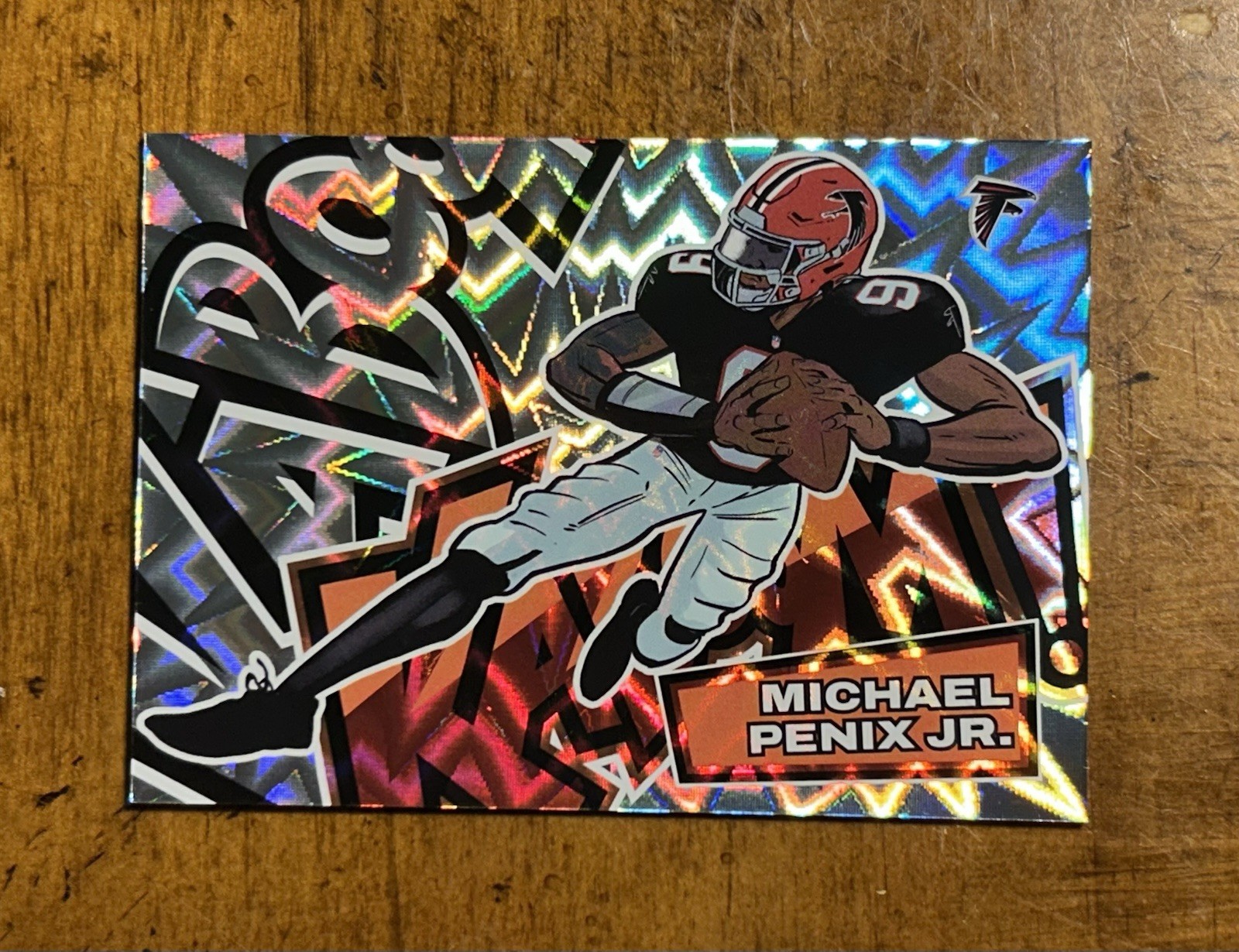 2025 Panini Absolute Michael Penix Jr Kaboom! RC #20 Falcons Case Hit