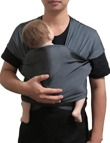 Baby Wrap Sling Carrier for Newborn, Infant, , Kid | Breathable Lightweight S...