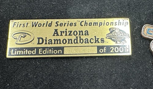Arizona Diamondbacks World Series Champions 2001 Pin Set Of Five #’d Limited - Bild 2 von 2