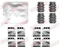 ZubehÖRsatz Scheibenbremsbelag Hinten Quick Brake 109 0174 FÜR Tesla ZubehÖR KIT