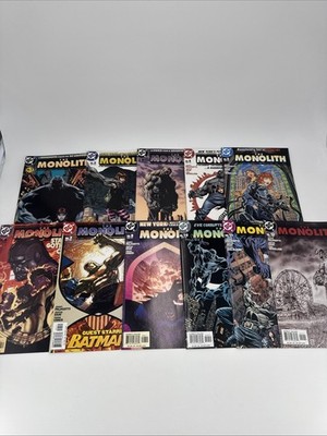 The Monolith #1-12 No 9 Near Complete Set Lot 1 2 3 4 5 6 7 8 10 11 12 2004 DC