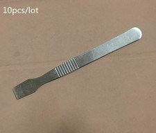 20x Polished Metal Spudger Pry Open Tool Tin Scraping Knife iPhone Tablet Repair
