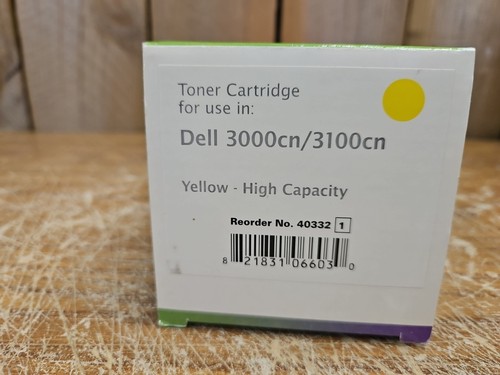Replacement For Dell 3000CN/3100CN Laser Printer Toner Cartridge Yellow New - Picture 3 of 3