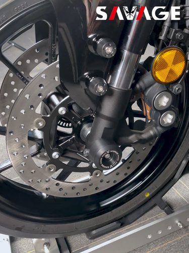 Wheel Axle Fork Slider Crash Protector Guard for YAMAHA YZF R7 2021-2025 YZFR7 - Video 1 of 1