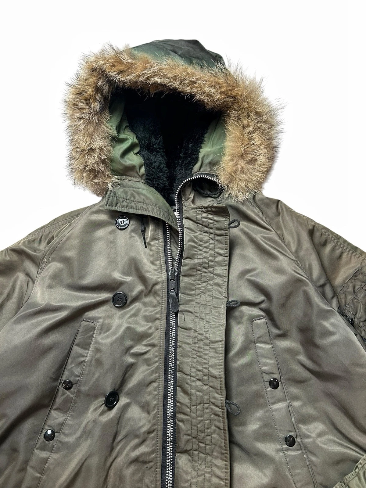 Vintage Spiewak Golden Fleece Parka Extreme Cold Weather N3B Style 1N3BFC Sz 38 - product detail image 11