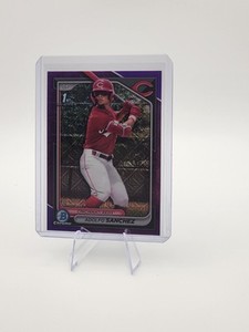 2024 Bowman Chrome -Prospects Adolfo Sanchez #BCP-252 Purple Mojo Refractor /250