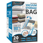 20 Pack Vacuum Storage Bags, Space Saver Bags 4 Jumbo 4 Large 4 Medium 4 Small